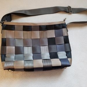 Harvey's seat belt messenger bag